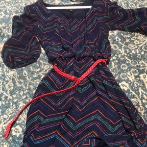 Cute Medium Dress with Belt